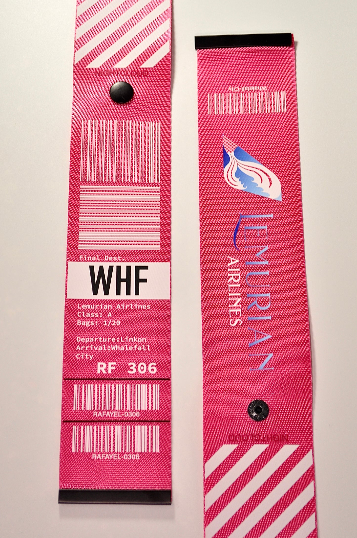 Luggage Tag - Love and Deepspace - NightCloud