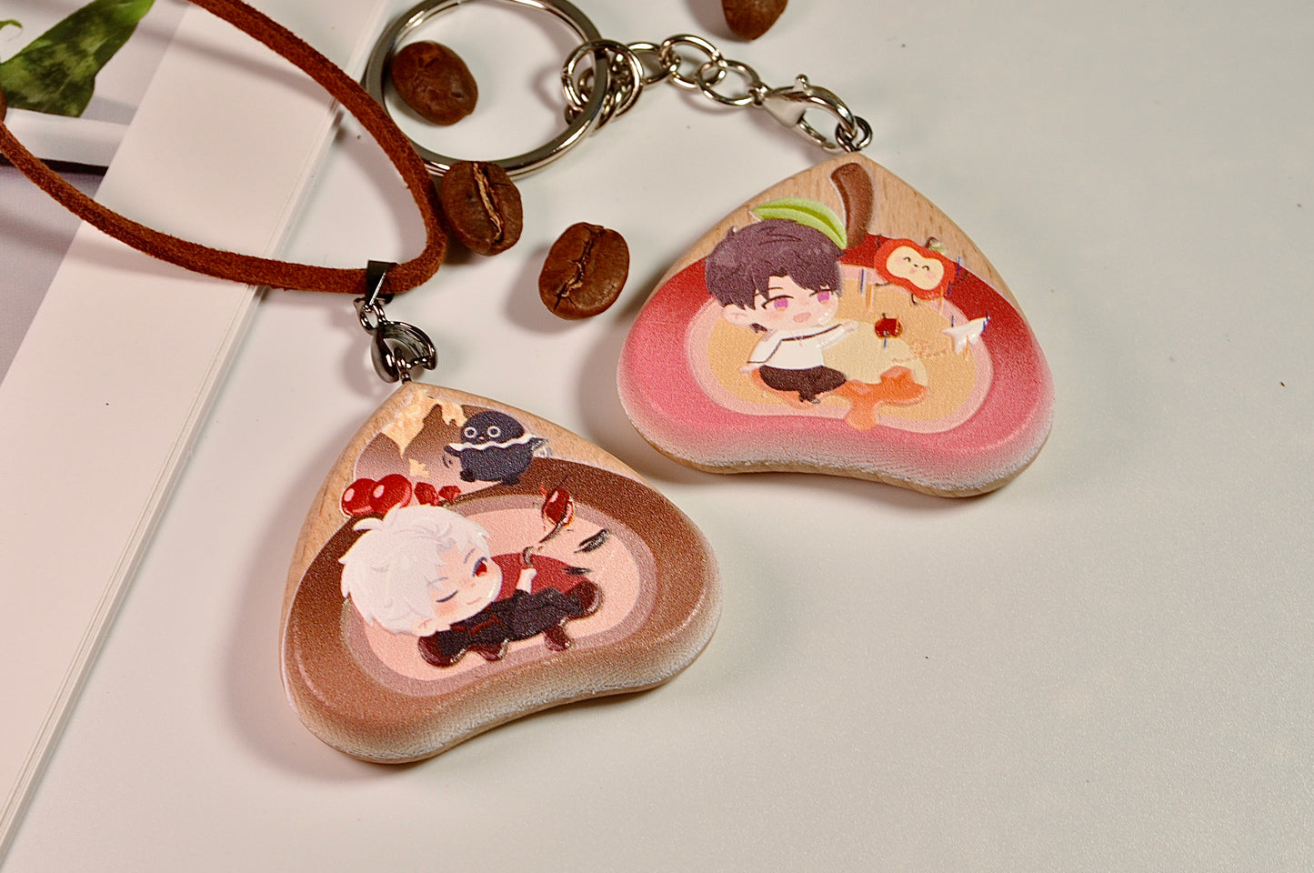 Wooden Badge - Love and Deepspace - NightCloud