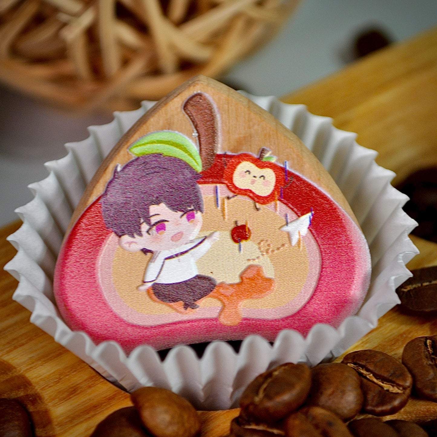 Wooden Badge - Love and Deepspace - NightCloud