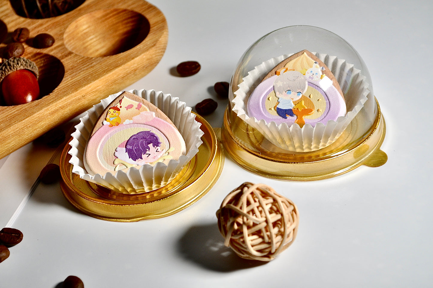 Wooden Badge - Love and Deepspace - NightCloud