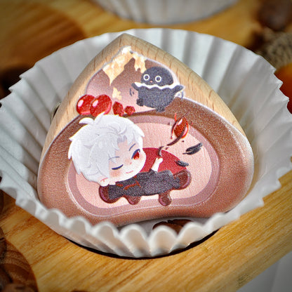 Wooden Badge - Love and Deepspace - NightCloud